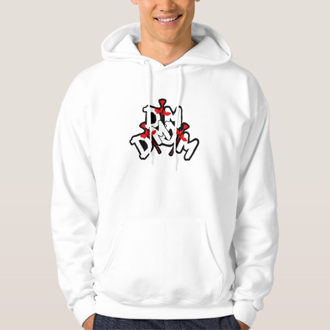 DM MODE In Your Style Roses Hoodie (Vorderseite)