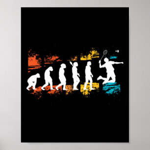 Dminton Player Evolution Shuttle Dminton Racket Poster