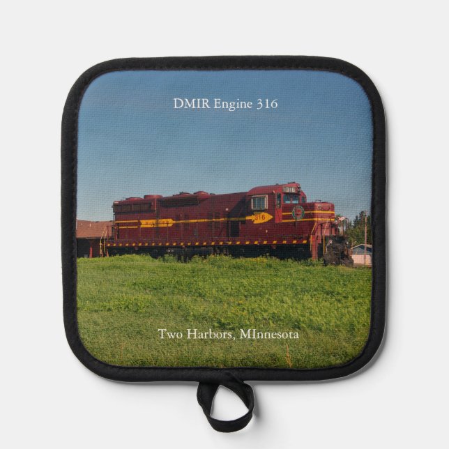 DMIR Motor 316 Pothalter Topflappen (Vorderseite)