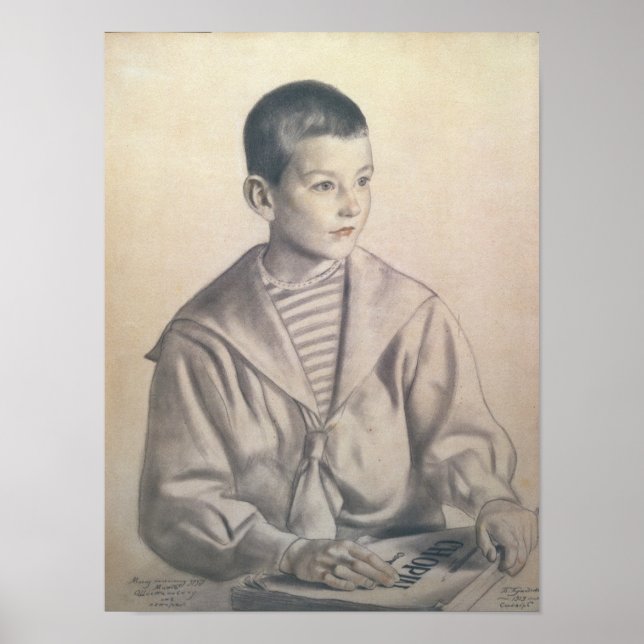 Dmitri Dmitrievich Shostakovich als Kind Poster (Vorne)