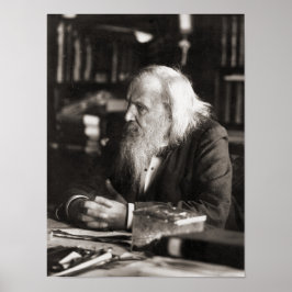 Dmitri Mendeleev Poster