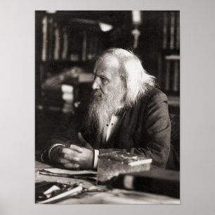 Dmitri Mendeleev Poster
