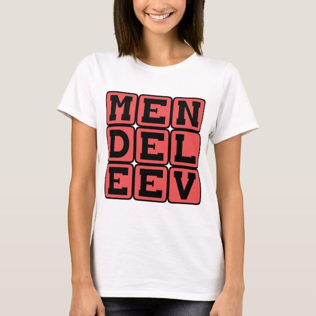 Dmitri Mendelejew, russischer Chemist T-Shirt