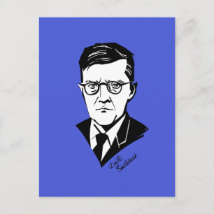 Dmitri Shostakovich Postkarte