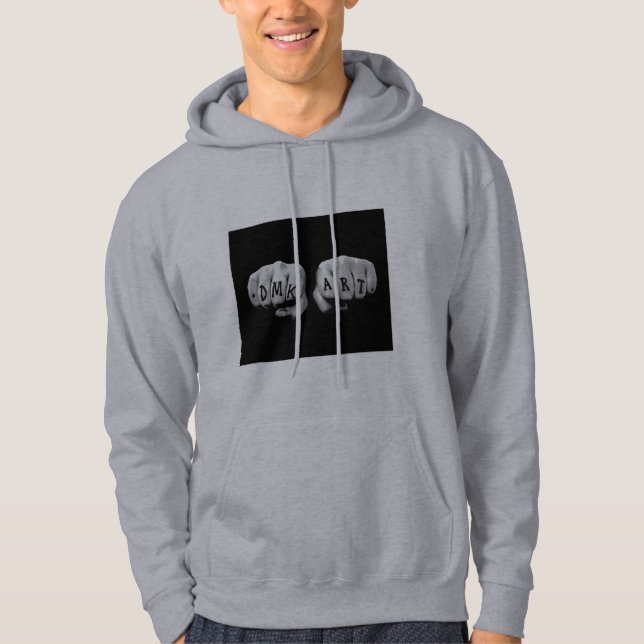 DMK KUNST-FÄUSTEHOODIE HOODIE (Vorderseite)