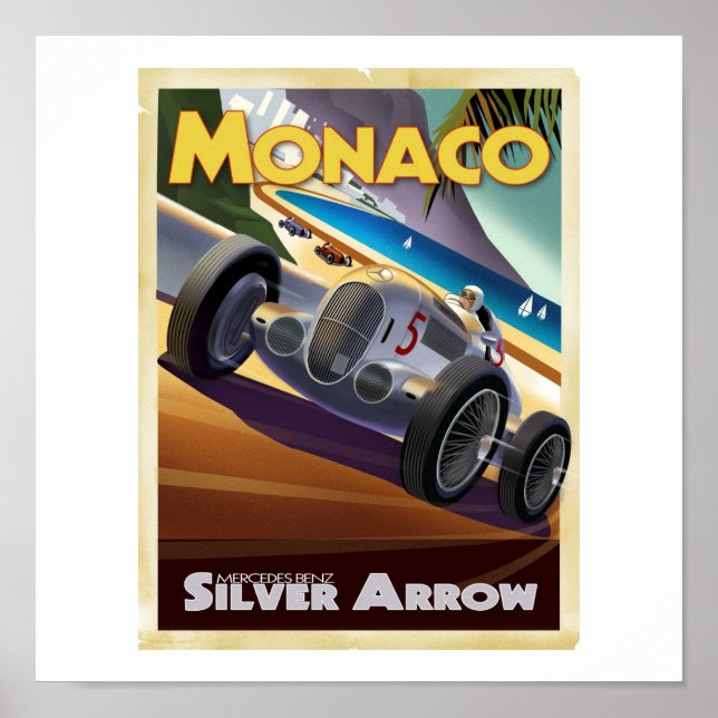 DMoore Silver Arrow Poster (Vorne)