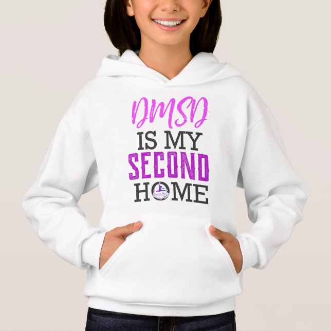 DMSD ist meine zweite Zuhause Hoodie (Vorderseite)