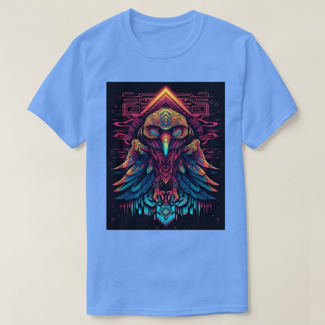 DMT Art Shamanic Eagle 2 T-Shirt (Design vorne)