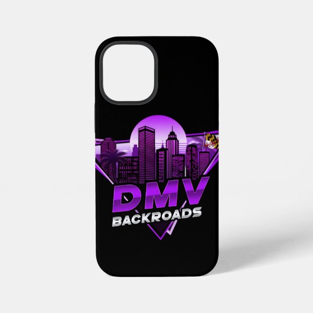 DMV Backroads Logo-Handyhülle iPhone Hülle (Rückseite)