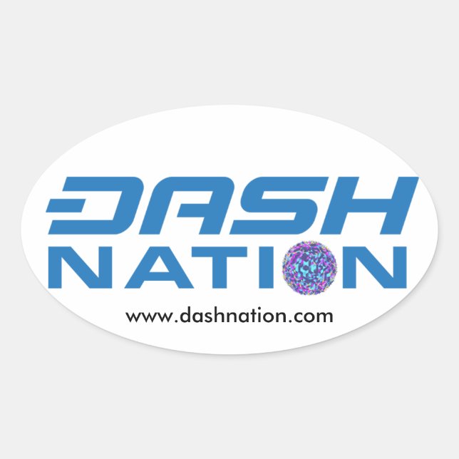 DN1 OVALER AUFKLEBER (Vorderseite)