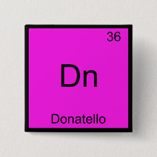 Dn - Donatello Symbol-T-Shirt für die lustige Chem Button
