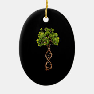 DNA Baum Biowissenschaften Genetik Biologie Umwelt Keramik Ornament