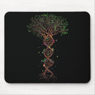 DNA-Baum Genetisch Lustiger Earth Day Pflanze Ein Mousepad