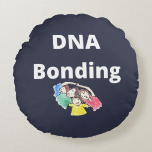 DNA-Bonding Round Pillow Rundes Kissen