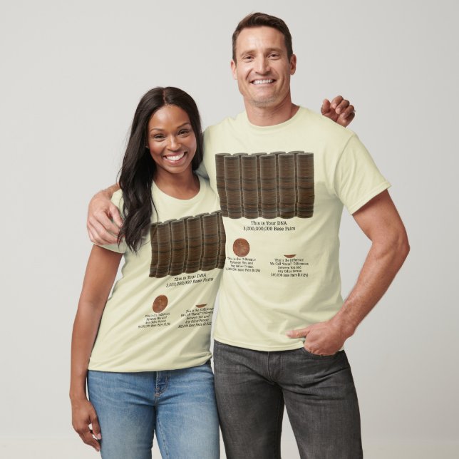 DNA der Rassen T-Shirt (Unisex)