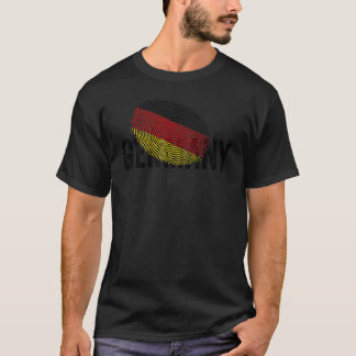 DNA Deutsch Stolz Deutsche Cool Deutschland Flagge T-Shirt