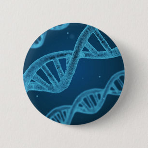 DNA Double Helix Button