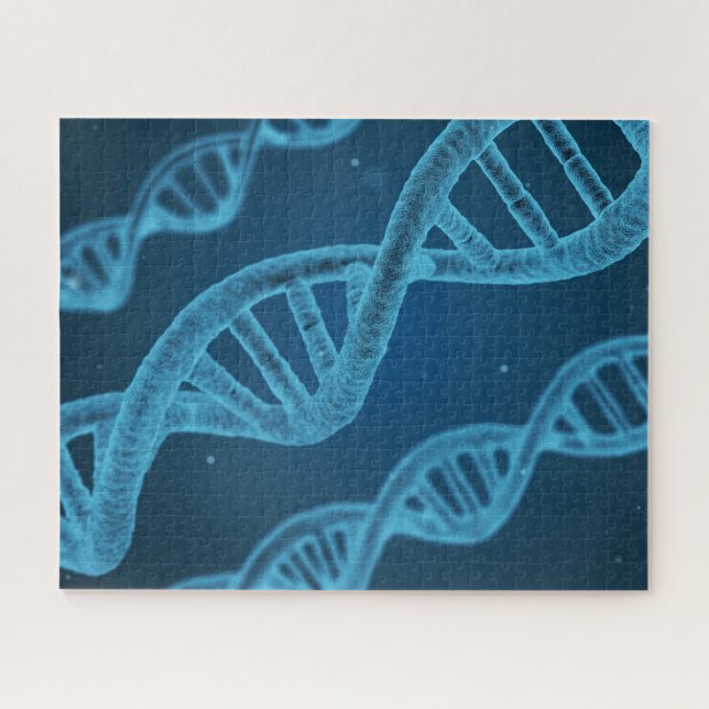 DNA Double Helix Puzzle (Horizontal)