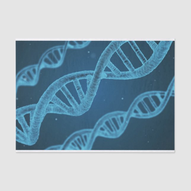DNA Double Helix Seidenpapier (Vorderseite)
