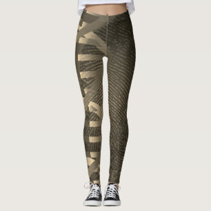 DNA-Fingerabdruck-ID Vintage Medizinische Wissensc Leggings