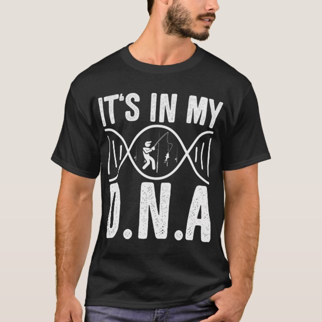 DNA-Fischerei T-Shirt (Vorderseite)