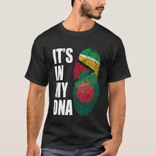 DNA-Flaggen von Bangladesch und Guyana T-Shirt