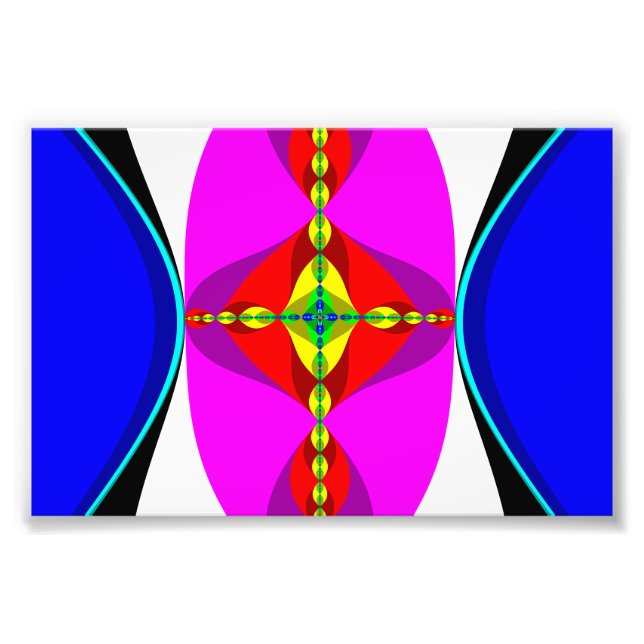 DNA - Fraktal Art Fotodruck (Vorne)