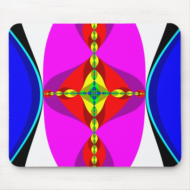 DNA - Fraktal Art Mousepad (Vorne)