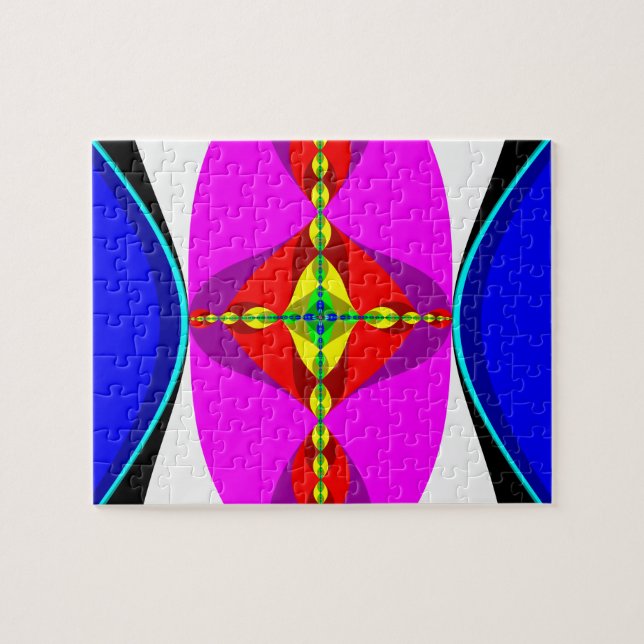 DNA - Fraktal Art Puzzle (Horizontal)