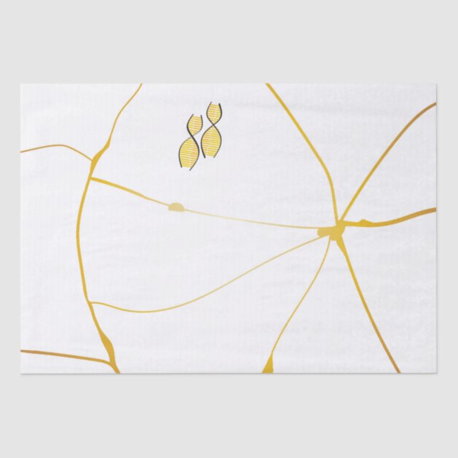 DNA gefunden Seidenpapier (Vorderseite)