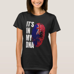 DNA-Heritage albanischer und neuseeländischer Herk T-Shirt