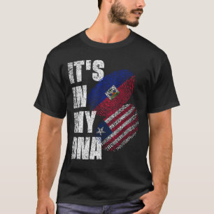 DNA-Heritage des liberianischen und haitianischen T-Shirt