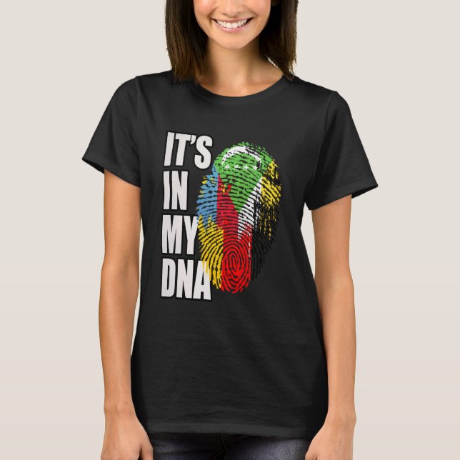 DNA-Heritage-Fahne T-Shirt (Vorderseite)