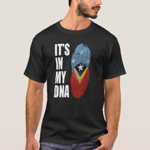 DNA-Heritage-Flag für Timorer und Mikronesier T-Shirt