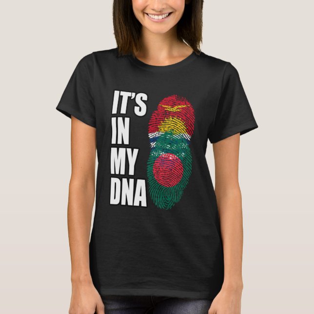 DNA-Heritage von Bangladesch und Kiribati T-Shirt (Vorderseite)