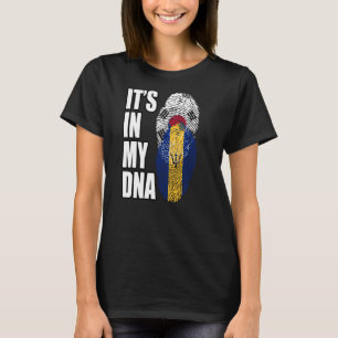 DNA-Heritage von Barbadian und Südkorea T-Shirt