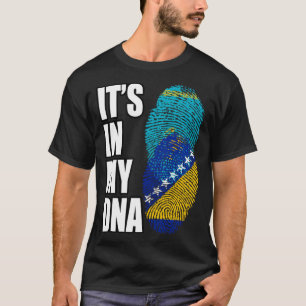 DNA-Heritage von Bosnien und Kasachstan T-Shirt