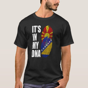 DNA-Heritage von Bosnien und Mazedonien T-Shirt