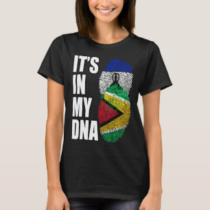 DNA-Heritage von Guyana und Basotho T-Shirt