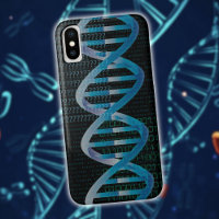 DNA ID Blue Science Moderne Cool