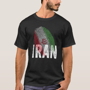 DNA iranischer Stolz Iran Cool Iran-Flagge T-Shirt