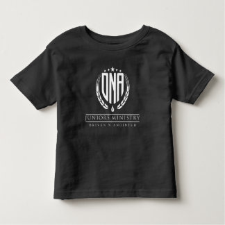 DNA-Jünger-Kleinkind-Shirt (Schwarzes) Kleinkind T-shirt