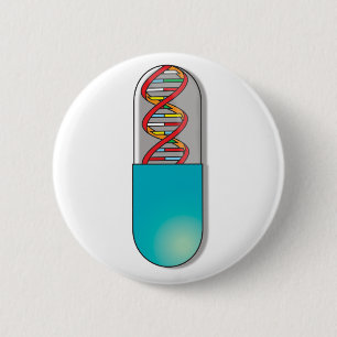 DNA-Kapsel-Wissenschaft Button