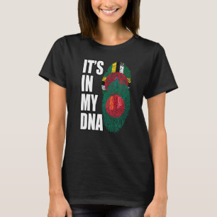 DNA-Kennzeichnung von Dominica und Bangladesch T-Shirt