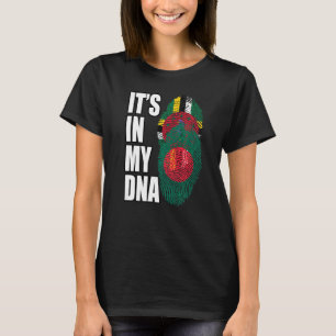 DNA-Kennzeichnung von Dominica und Bangladesch T-Shirt