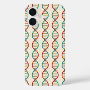  DNA Mitte Jahrhundert Moderne STEM Biologie St iPhone 16 Hülle