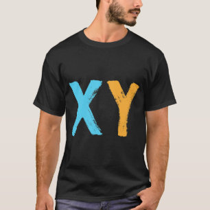 DNA Molecule XY Männlich Chromosom Biotechnologie  T-Shirt
