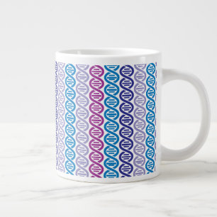 DNA-Muster Jumbo-Tasse
