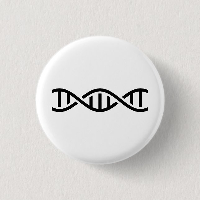 "DNA"-Piktogramm-Schaltfläche Button (Vorderseite)