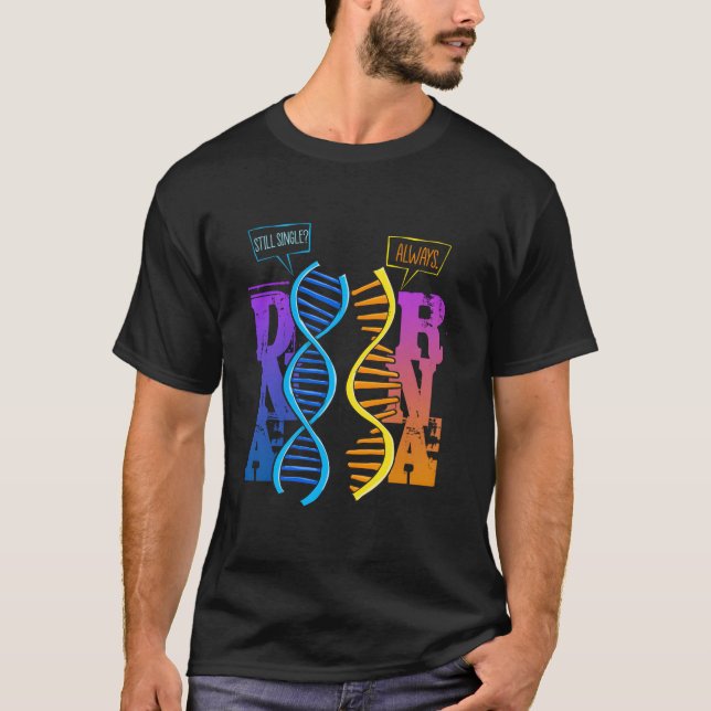 DNA Rna Molekularbiologie Pub Science Genetics Gen T-Shirt (Vorderseite)